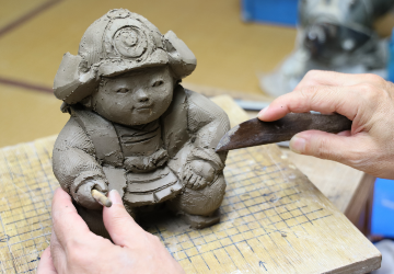 端午木目込|人形の東玉