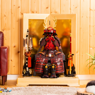 東玉の五月人形｜戦国武将の鎧兜をモチーフにした五月人形「名将飾り」