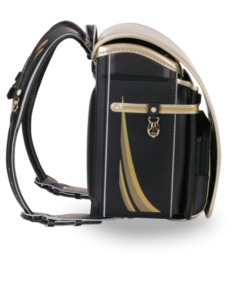 ランドセル ブラック×ゴールド