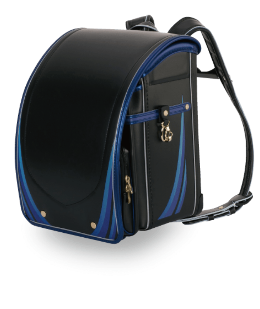 ランドセル ブラック×メタリックブルー