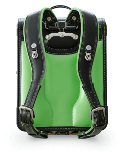村瀨鞄行 レザーボルカ・リアカラー ブラック/グリーン
