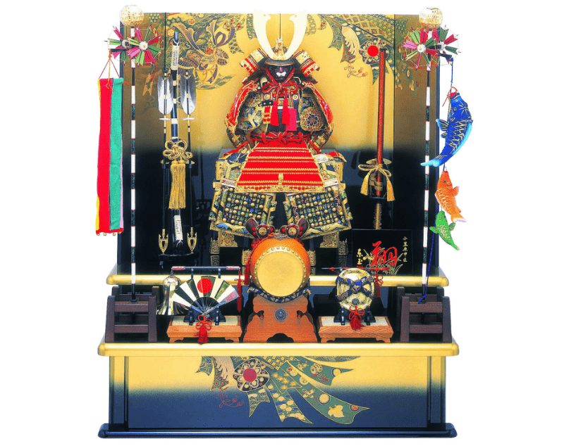 鎧・木製二段飾り