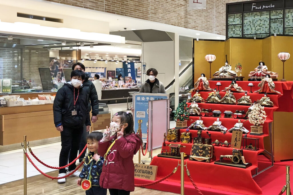 【ひな人形展示】東京スカイツリー ソラマチに大きな雛人形七段飾りを飾ってきました。