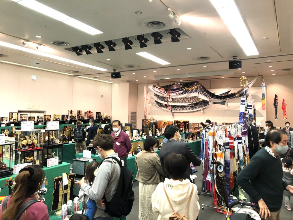 【宇都宮マロニエプラザ五月人形合同展示会】大盛況開催中です！