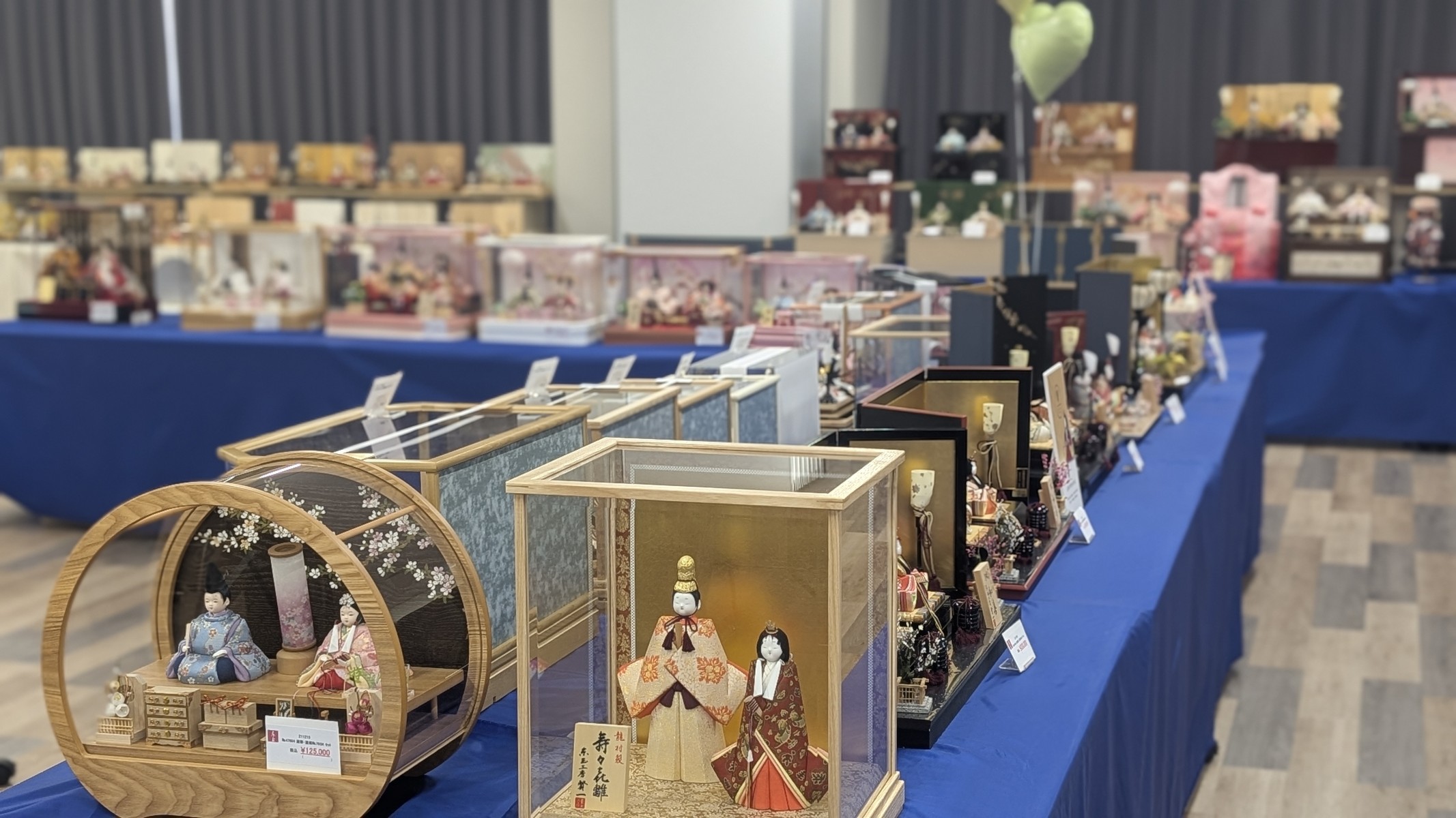 【人形催事2026】ひな人形合同展示会inトーセイホテル&セミナー幕張明日から開催!