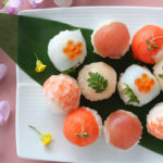 ちらし寿司だけではなく「手まり寿司」も最近のひな祭りの人気メニュー